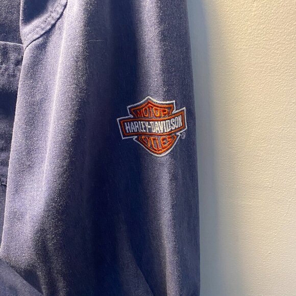 Men's Harley-Davidson Buell Long Sleeve Button Down Shirt - Picture 5 of 5